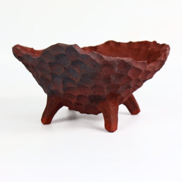 Bonsai Pot Unglazed Ceramic 17cm - Image 4
