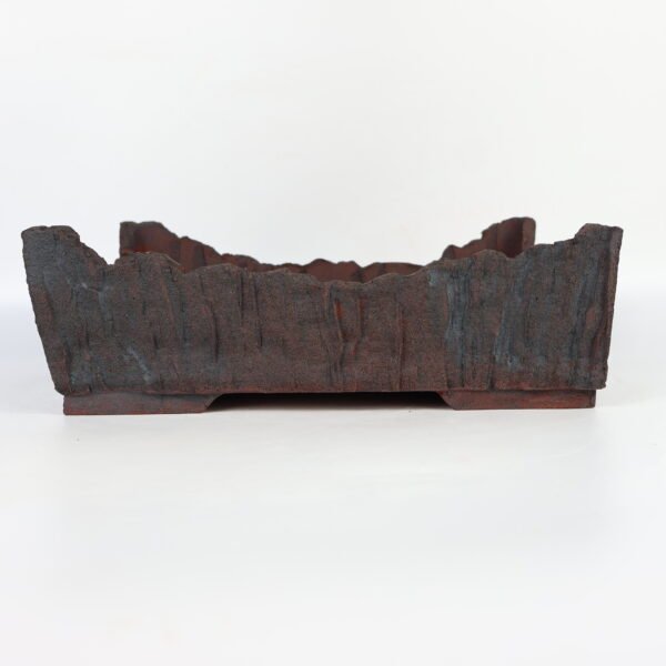 Bonsai Pot Textured Rectangular 26cm - Image 2