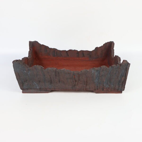 Bonsai Pot Textured Rectangular 26cm - Image 3