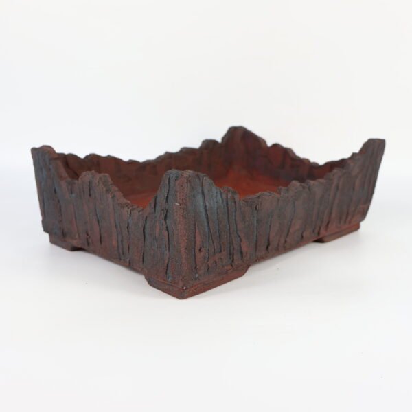 Bonsai Pot Textured Rectangular 26cm - Image 6