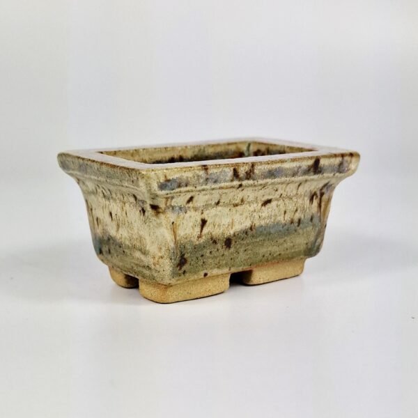 Mame Ceramic Bonsai Pot Hand Made 7.5cm - Image 3