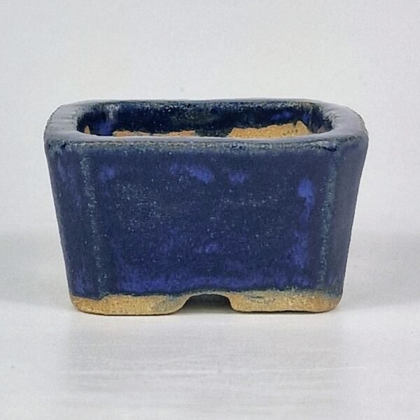 Cobalt Blue Glazed Ceramic Bonsai 6cm