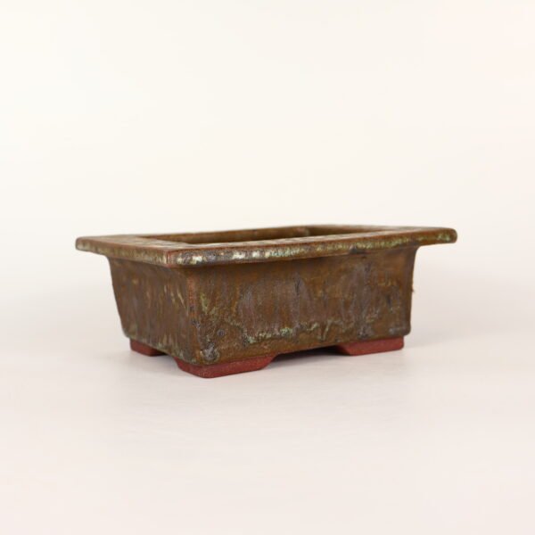 Glazed Rectangular Pot 15cm - Image 6