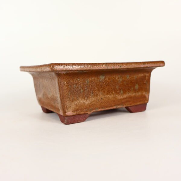 Rectangular Glazed Pot 15cm - Image 4