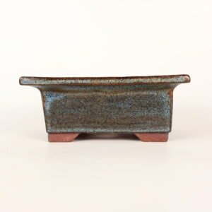 Glazed Rectangular Pot 15cm