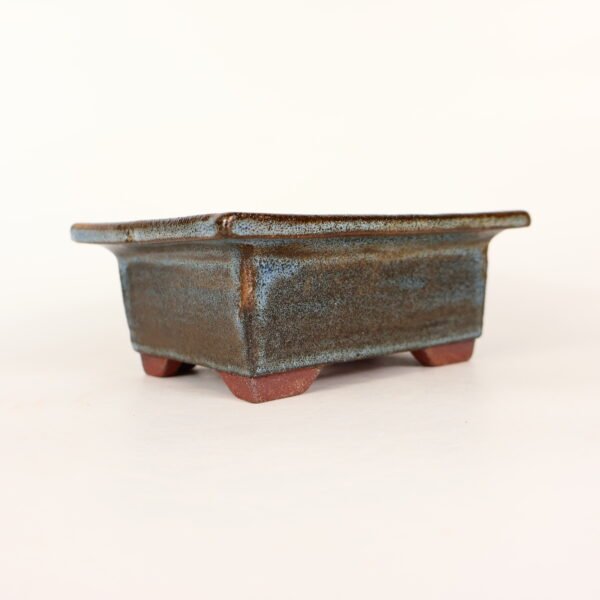 Glazed Rectangular Pot 15cm - Image 5