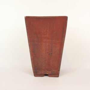 Unglazed Tall Rectangular Pot 12cm